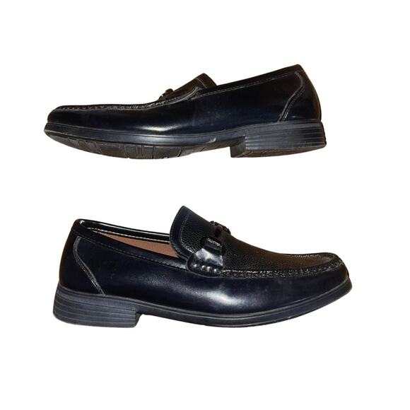 Xray Men's Penny Loafers Shoes Slip on Faux Leather Casual Square Toe - Picture 2 of 6